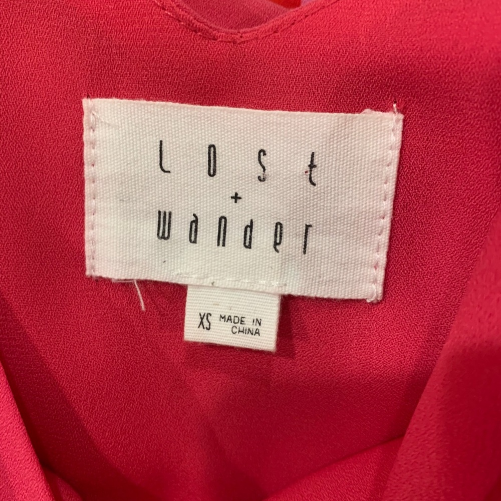 Pink Ruffle Mini dress - Picture 5 of 5